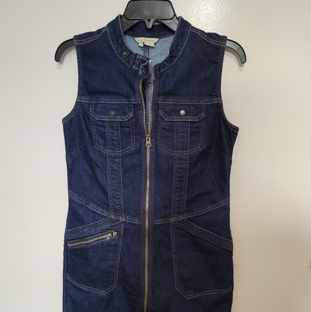 Demin sleeveless dress